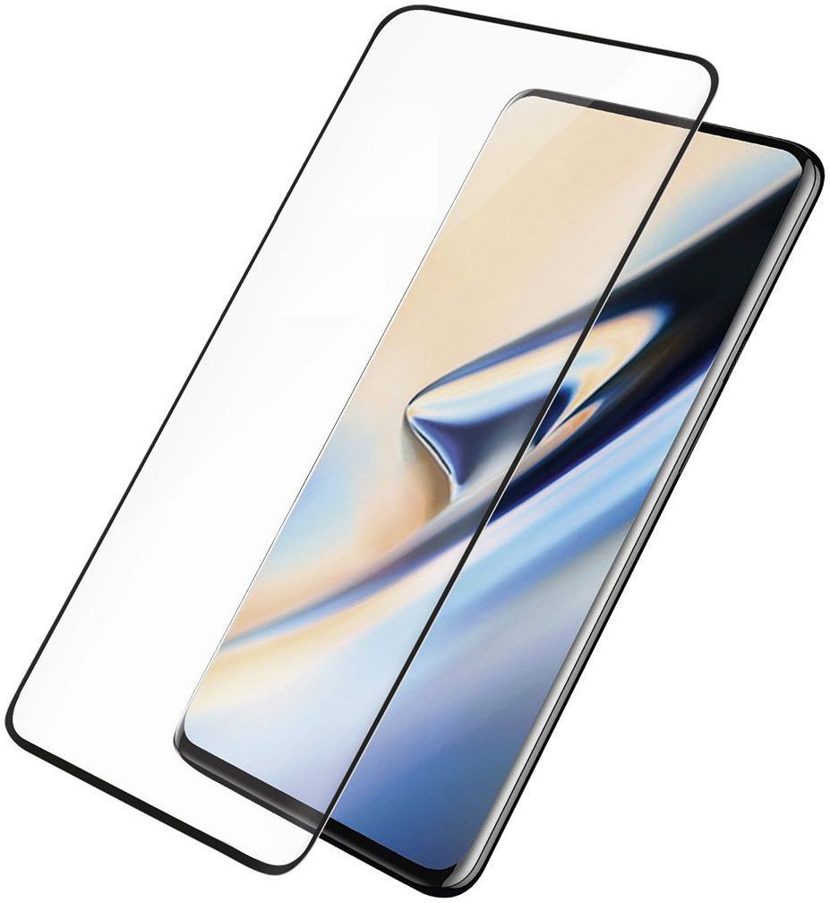 PanzerGlass OnePlus 7(T) Pro Case Friendly Screenprotector Zwart afbeelding 4