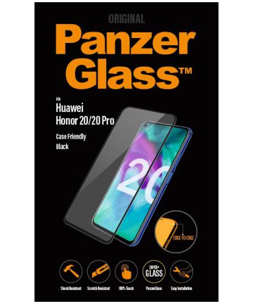 PanzerGlass Huawei Honor 20 (Pro) Case Friendly Screenprotector Zwart Screen Protectors
