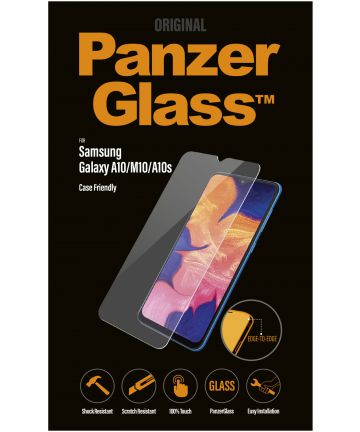 PanzerGlass Samsung Galaxy A10 Case Friendly Screenprotector Zwart Screen Protectors