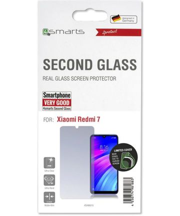 4Smarts Second Glass Limited Cover Xiaomi Redmi 7 Screen Protectors