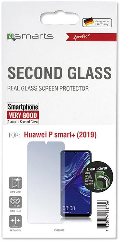 4Smarts Second Glass Limited Cover Huawei P Smart Plus (2019) afbeelding 1