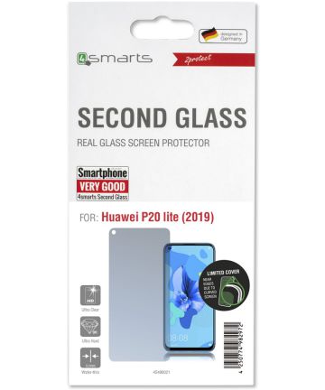 4Smarts Second Glass Limited Cover Huawei P20 Lite (2019) Screen Protectors