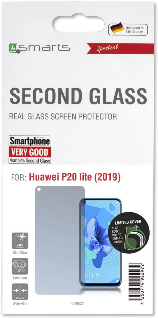 4Smarts Second Glass Limited Cover Huawei P20 Lite (2019) afbeelding 1