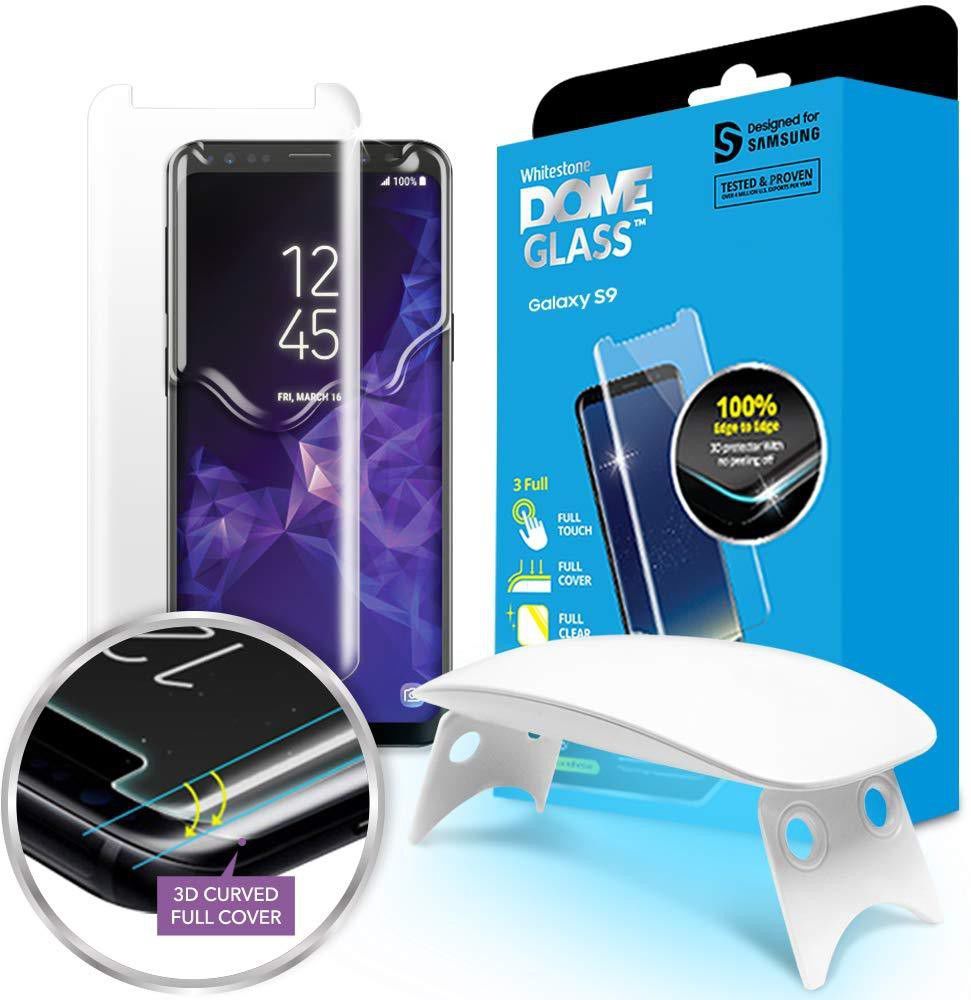 Whitestone Dome Glass Samsung Galaxy S9 Screen Protector afbeelding 1