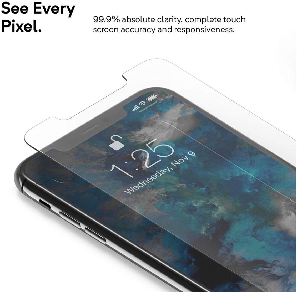 Caseology Tempered Glass Apple iPhone XR Screen Protector (2 Pack) afbeelding 2