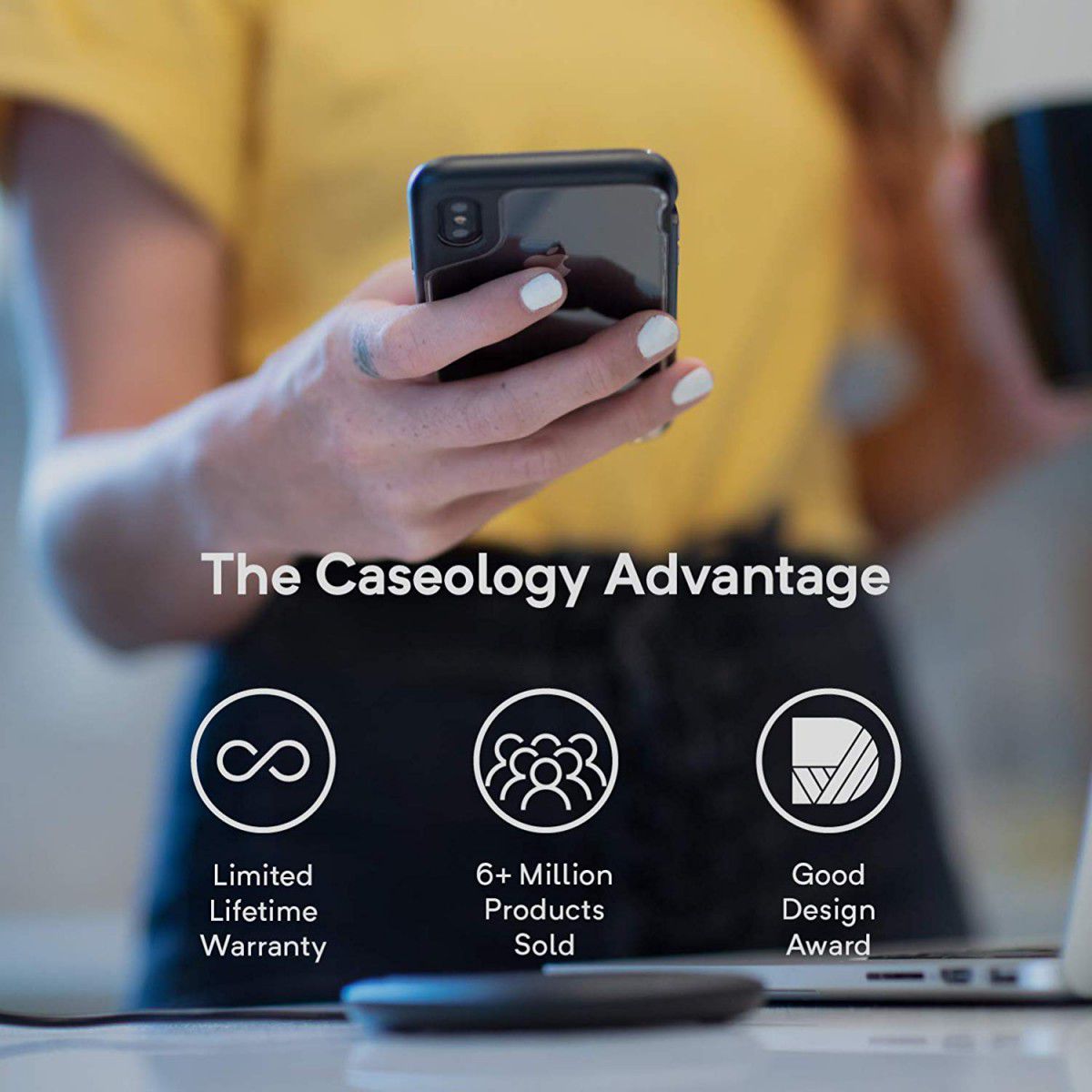 Caseology Tempered Glass Apple iPhone XR Screen Protector (2 Pack) afbeelding 8