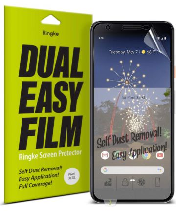 Ringke Dual Easy Google Pixel 3a XL Screen Protector (2-Pack) Screen Protectors