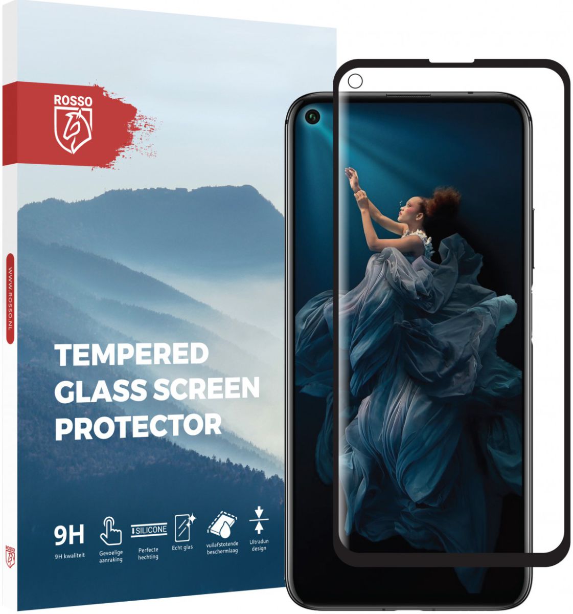 Rosso Honor 20 9H Tempered Glass Screen Protector afbeelding 1