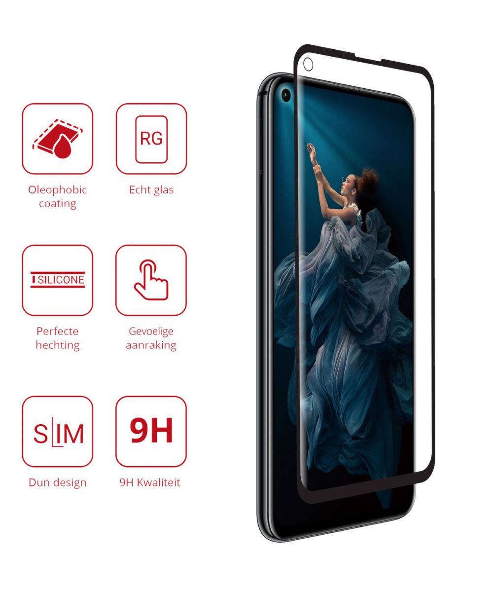 Rosso Honor 20 9H Tempered Glass Screen Protector afbeelding 2