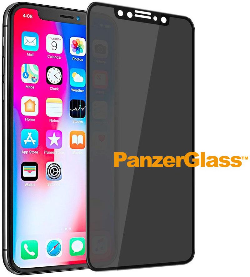 PanzerGlass iPhone X(s) Privacy Glass & Case Friendly Screenprotector afbeelding 6