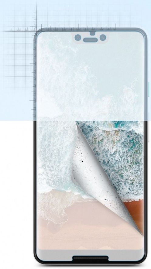 Ringke DualEasy Anti-Stof Screen Protector Google Pixel 3 XL [2-Pack] afbeelding 4