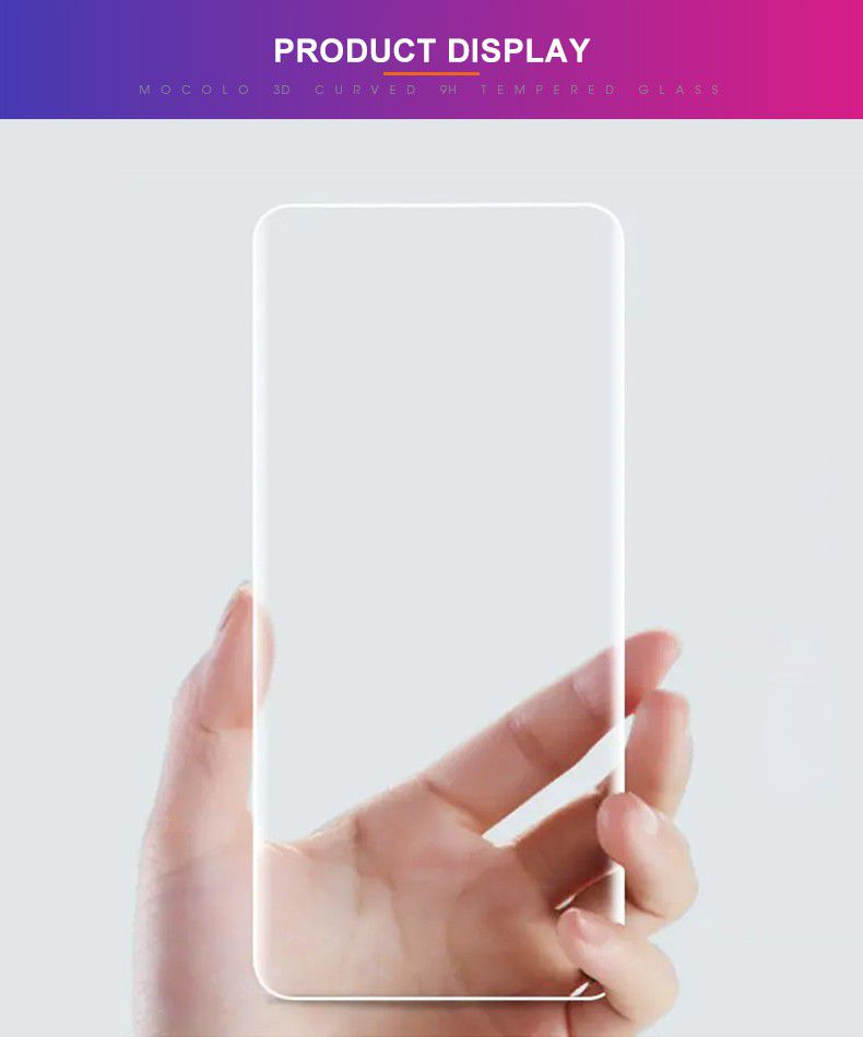 OnePlus 7 Pro Tempered Glass Screenprotector [UV lichtbestraling] afbeelding 15