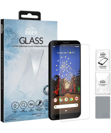 Eiger Glass Tempered Glass Screen Protector Google Pixel 3a XL Screen Protectors
