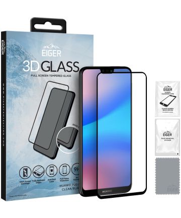 Eiger 3D Glass Tempered Glass Screen Protector Huawei P20 Lite 2019 Screen Protectors