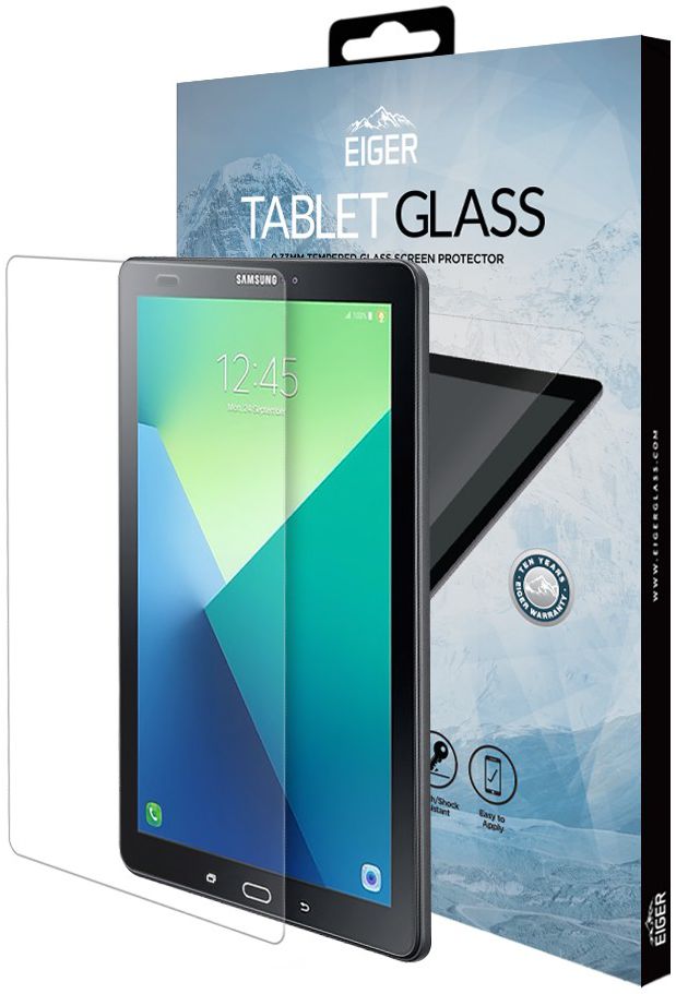 Eiger Samsung Galaxy Tab A 10.1 2019 Tempered Glass Case Friendly Plat afbeelding 1