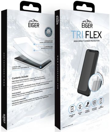 Eiger Tri Flex High Impact Screen Protector iPhone XR Screen Protectors