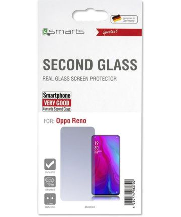 4smarts Second Glass Tempered Glass Screen Protector Oppo Reno Screen Protectors