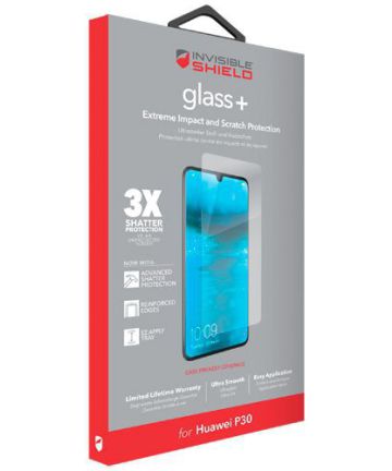 InvisibleSHIELD Glass+ Tempered Glass Huawei P30 Screen Protectors