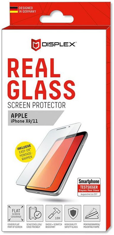 Displex 2D Real Glass + Frame Apple iPhone 11 Screen Protector afbeelding 4
