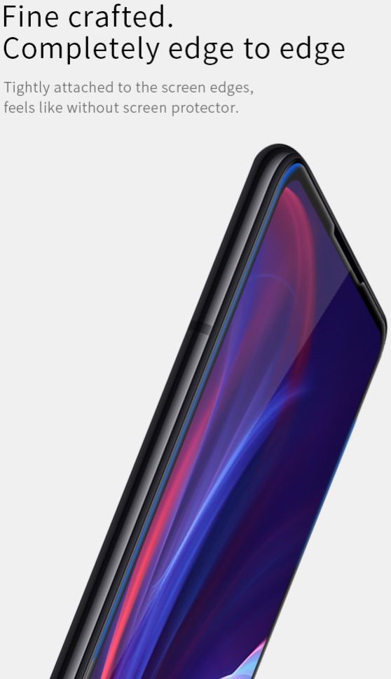 Nillkin Volledig Dekkende Tempered Glass Screen Protector Xiaomi Mi 9T afbeelding 9
