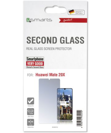 4smarts Second Glass Huawei Mate 20 X Tempered Glass Screen Protectors
