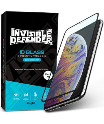 Ringke ID Apple iPhone X/XS 3D Volledig Dekkende Tempered Glass Screen Protectors