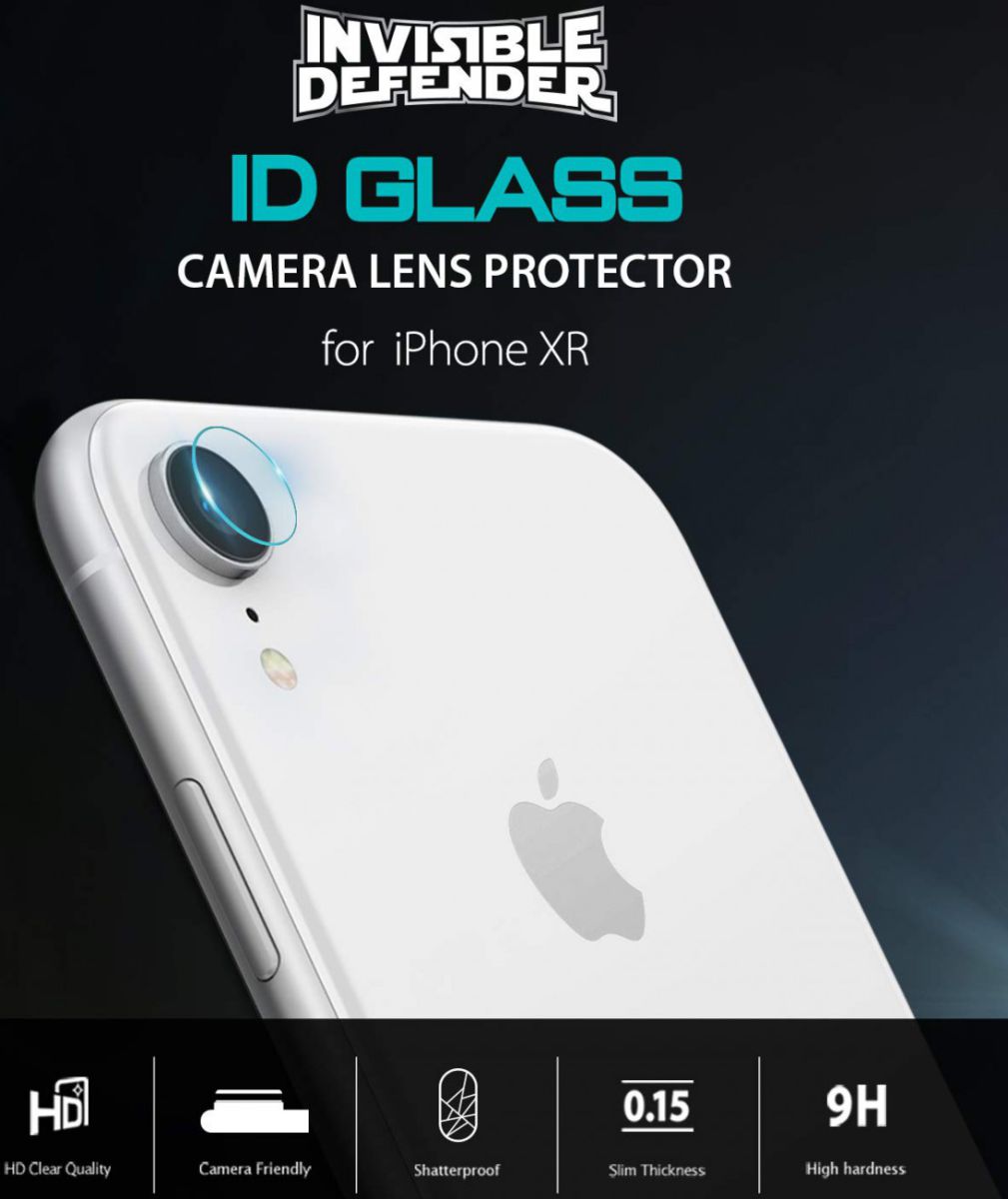 Ringke ID Tempered Glass Camera Lens Apple iPhone XR (3 Pack) afbeelding 2