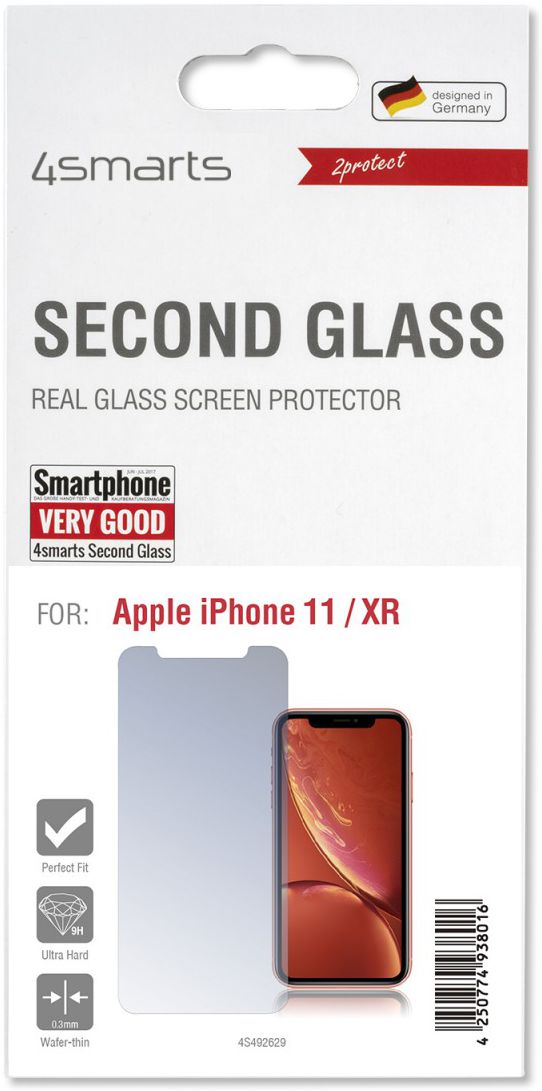 4Smarts Second Glass Apple iPhone 11 / XR Tempered Glass afbeelding 2
