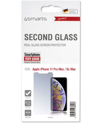 4Smarts Second Glass Apple iPhone 11 Pro Max / XS Max Tempered Glass Screen Protectors