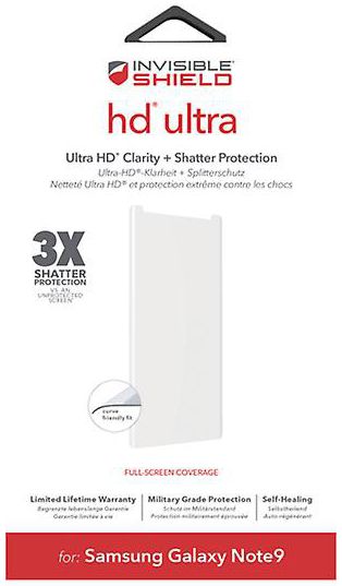 InvisibleSHIELD HD Dry Screen Protector Samsung Galaxy Note 9 afbeelding 3