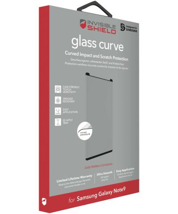 InvisibleSHIELD Glass Curve Tempered Glass Samsung Galaxy Note 9 Screen Protectors