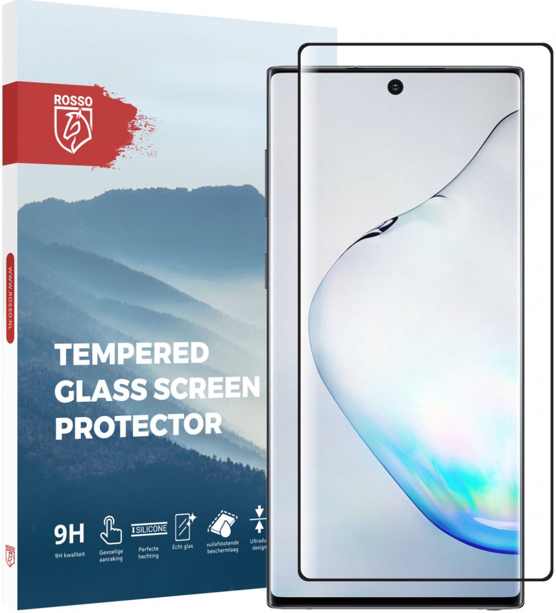 Rosso Samsung Galaxy Note 10 9H Tempered Glass Screen Protector afbeelding 1
