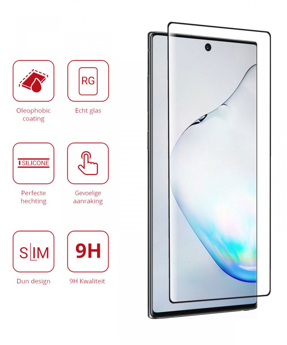 Rosso Samsung Galaxy Note 10 9H Tempered Glass Screen Protector afbeelding 2