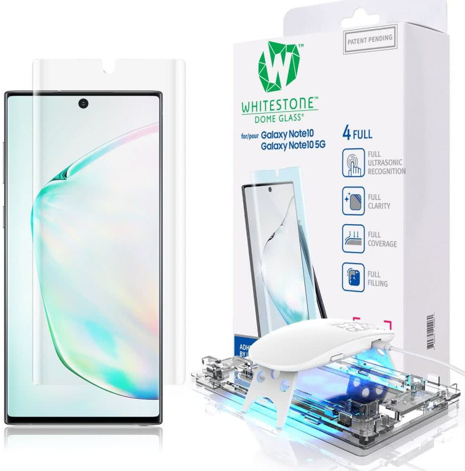 Whitestone Dome Glass Samsung Galaxy Note 10 Screen Protector afbeelding 1