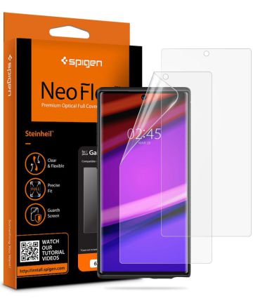 Spigen Curved Crystal Galaxy Note 10 Plus HD Screen Protector (2 Pack) Screen Protectors