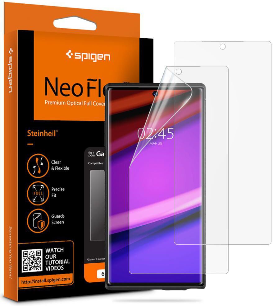 Spigen Curved Crystal Galaxy Note 10 Plus HD Screen Protector (2 Pack) afbeelding 1