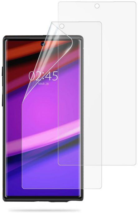 Spigen Curved Crystal Galaxy Note 10 Plus HD Screen Protector (2 Pack) afbeelding 10