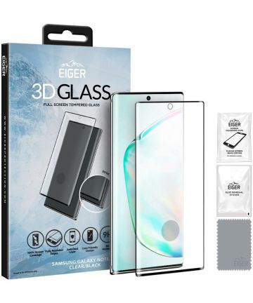 Eiger 3D Tempered Glass Screen Protector Samsung Galaxy Note 10 Screen Protectors