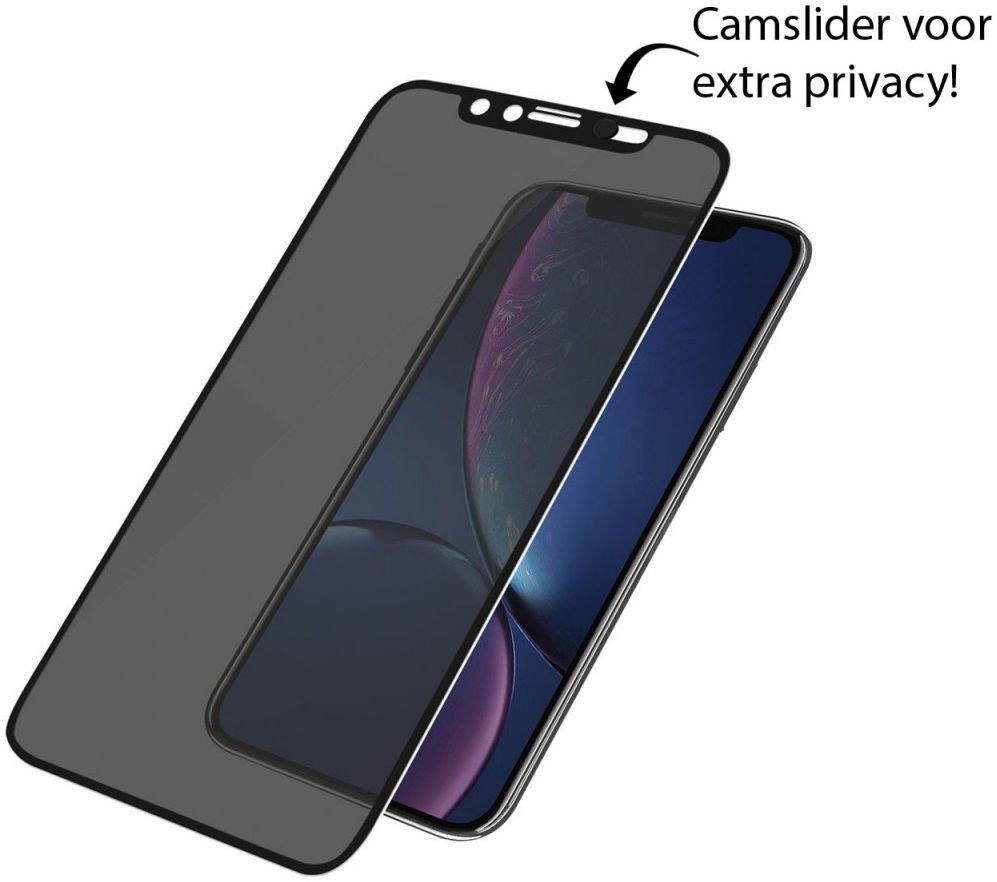 PanzerGlass Privacy Camslider CF Screenprotector iPhone 11 / XR afbeelding 5