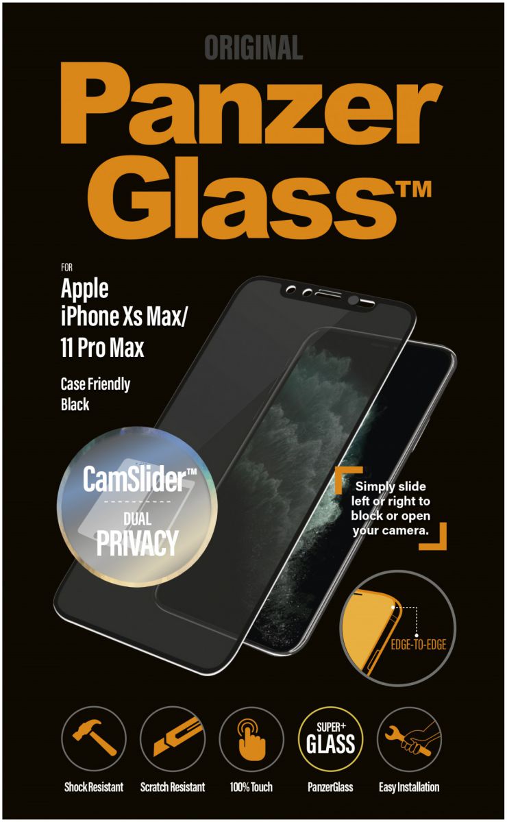 PanzerGlass Privacy Camslider CF Glass iPhone 11 Pro Max / XS Max afbeelding 1