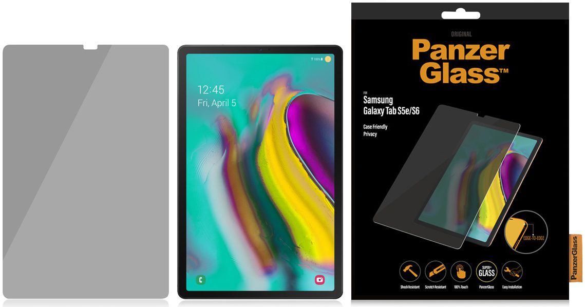PanzerGlass Samsung Galaxy Tab S6 / S5e CF Privacy Screenprotector afbeelding 3