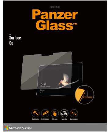 PanzerGlass Microsoft Surface Go Tempered Glass Screenprotector Screen Protectors