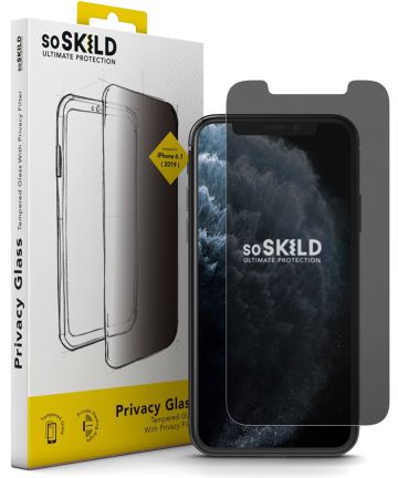 SoSkild Crystal Apple iPhone 11 Privacy Glass Screenprotector Screen Protectors
