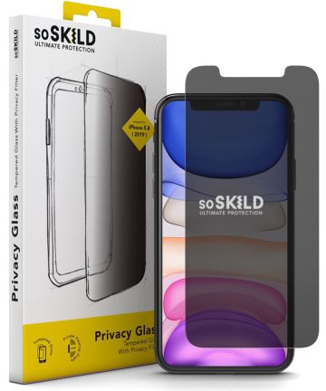 SoSkild Crystal Apple iPhone 11 Pro Privacy Glass Screenprotector Screen Protectors