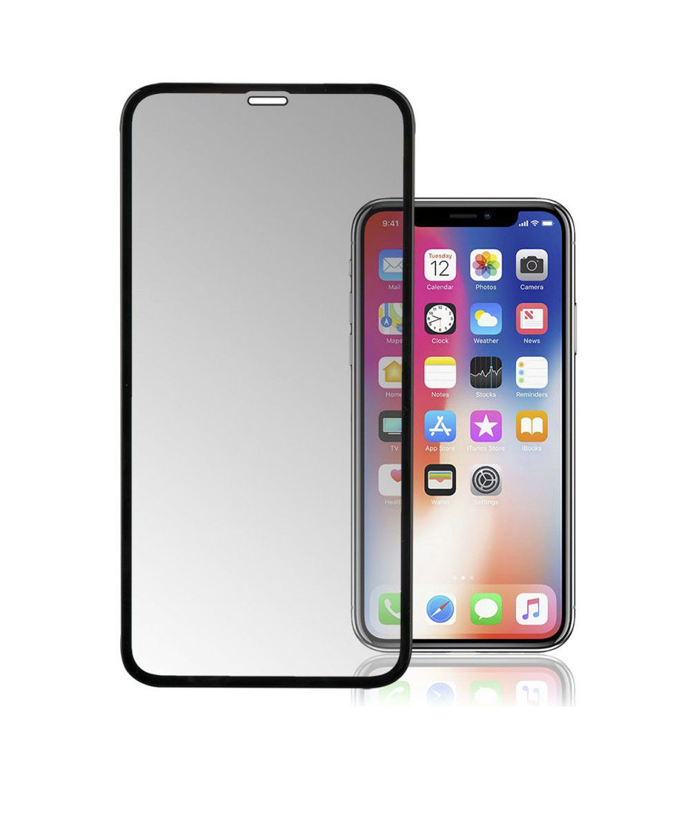4Smarts Easy-AssistSecond Glass Curved Colour Frame iPhone 11 Zwart afbeelding 4