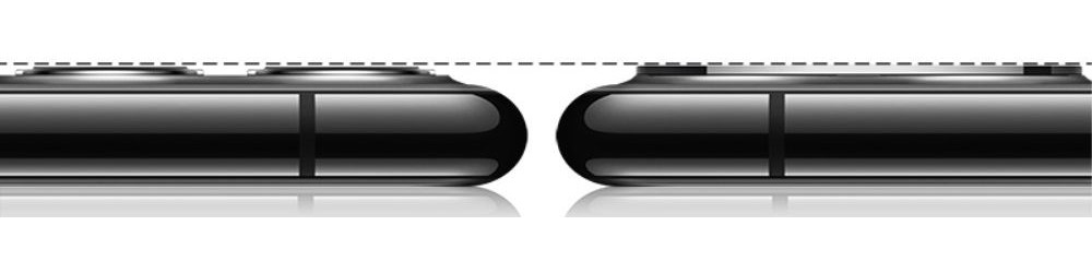 Apple iPhone 11 Pro / Pro Max Camera Lens Metal Ring Protector Zwart afbeelding 4