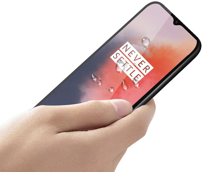 OnePlus 7T Tempered Glass screen Protector afbeelding 2