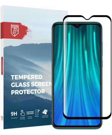 Rosso Xiaomi Redmi Note 8 9H Tempered Glass Screen Protector Zwart Screen Protectors