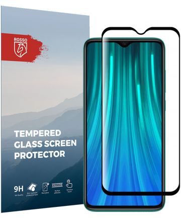 Rosso Xiaomi Redmi Note 8 Pro 9H Tempered Glass Screen Protector Zwart Screen Protectors