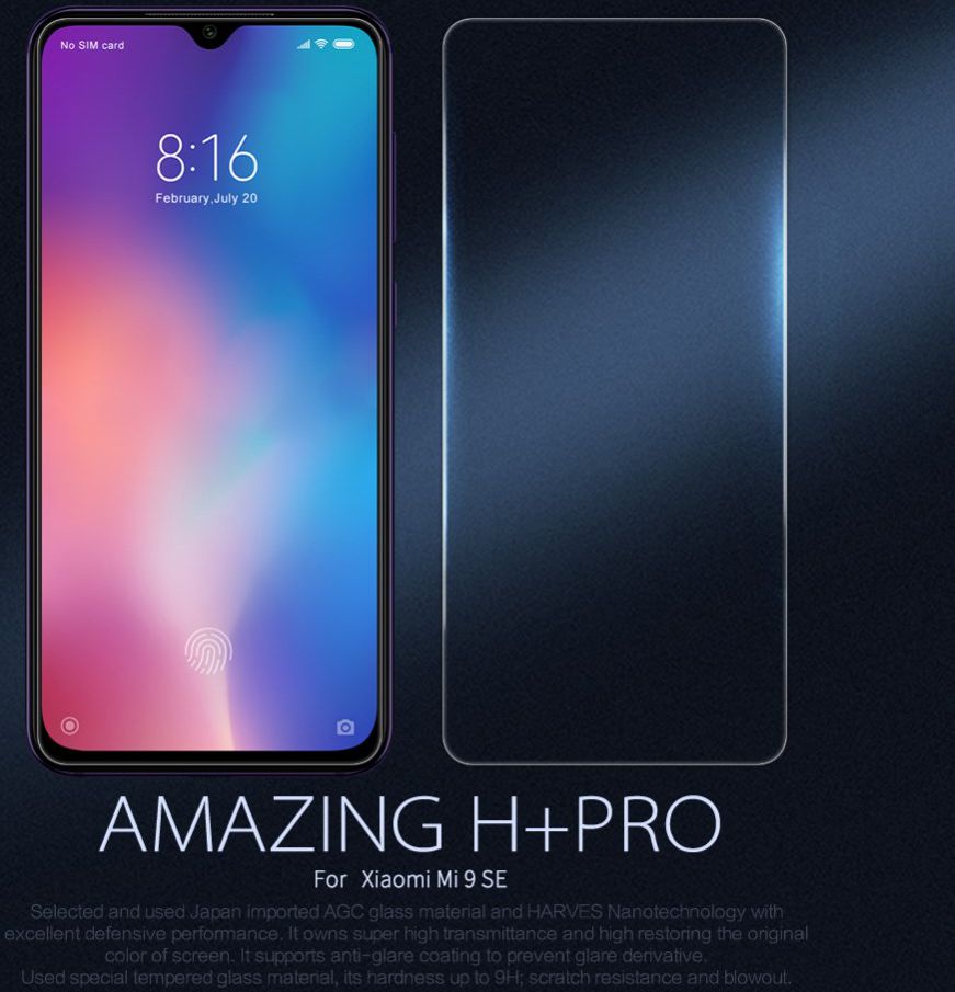 Nillkin Screen Protector Xiaomi Mi 9SE afbeelding 3